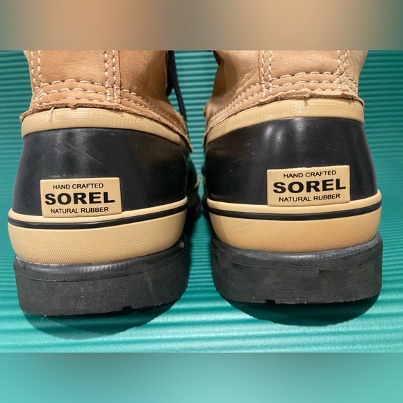 Sorel Tan Caribou Waterproof Winter Boots 11 - Picture 9 of 16